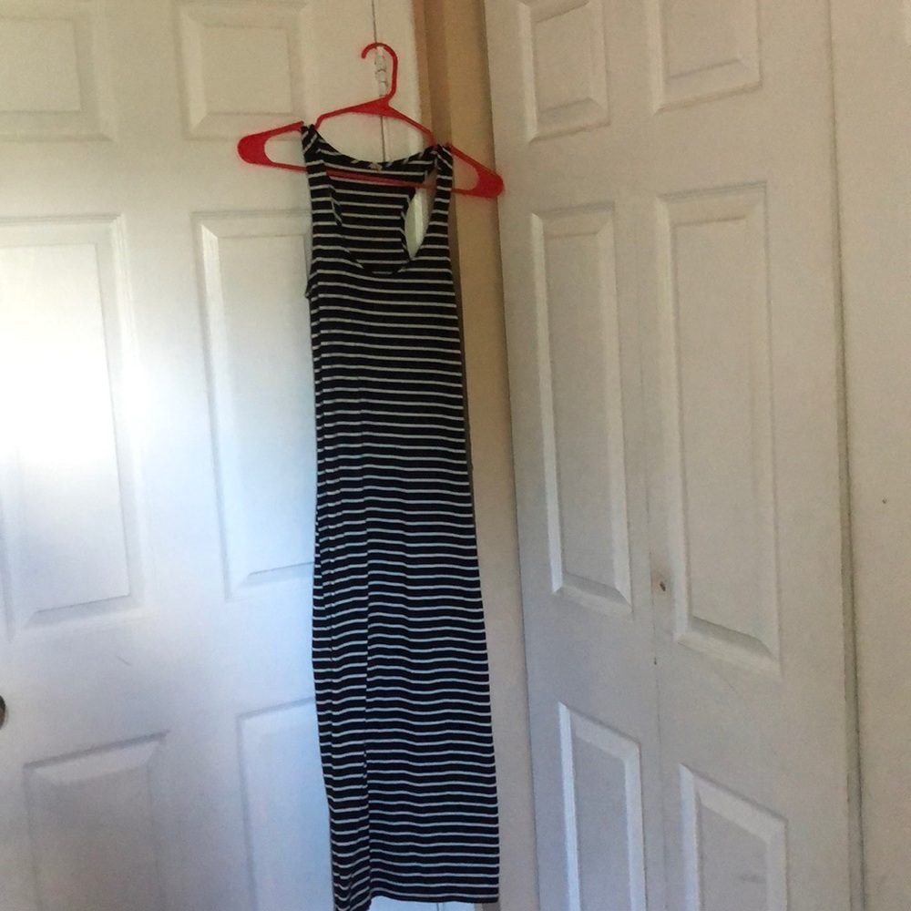 Black and white body con dress